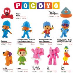 Figura del pato Pato de Pocoyó con su característico sombrerito verde Comansi. 2
